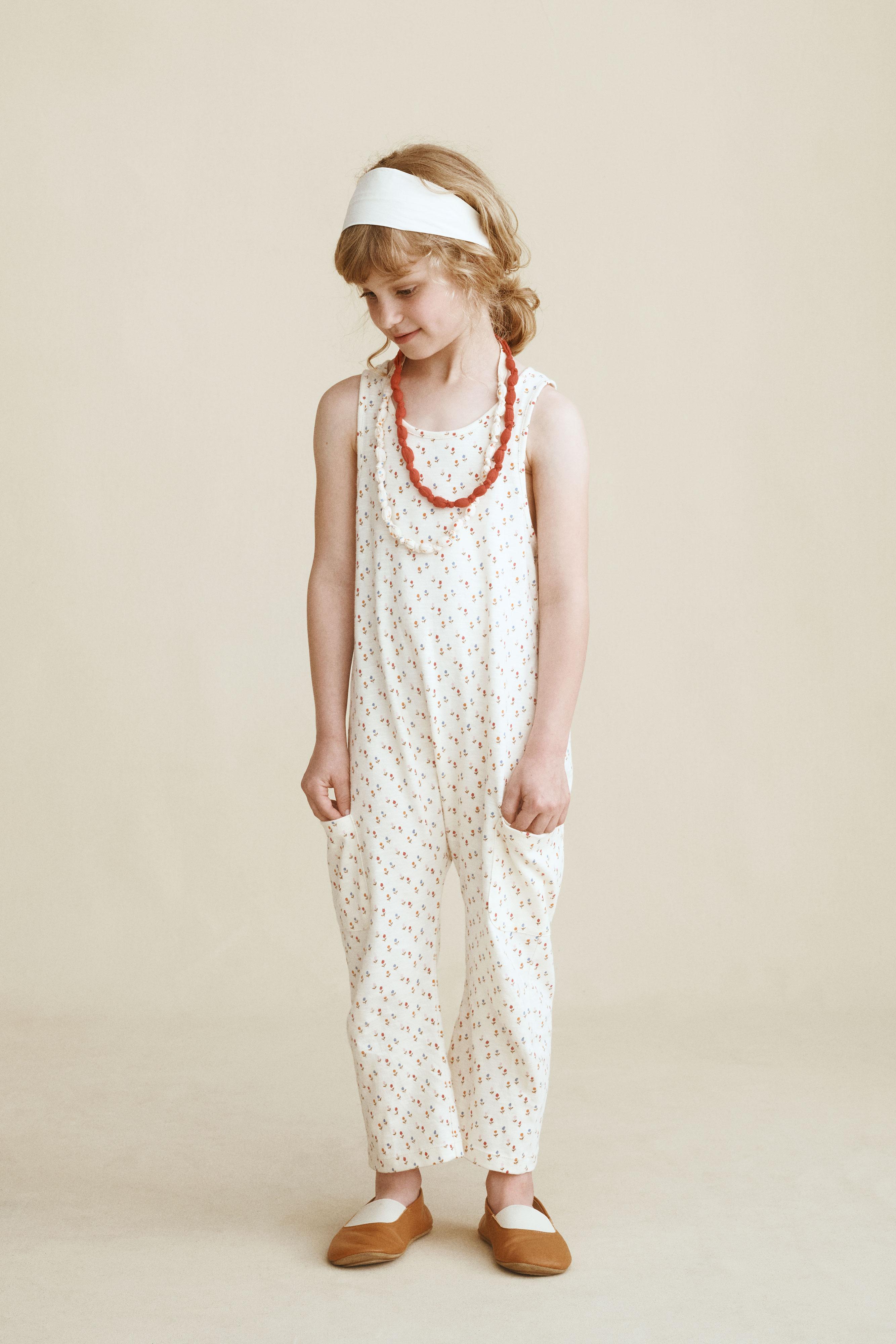 TULIP JUMPSUIT CREATED BY CARAMEL LONDON X ZARA